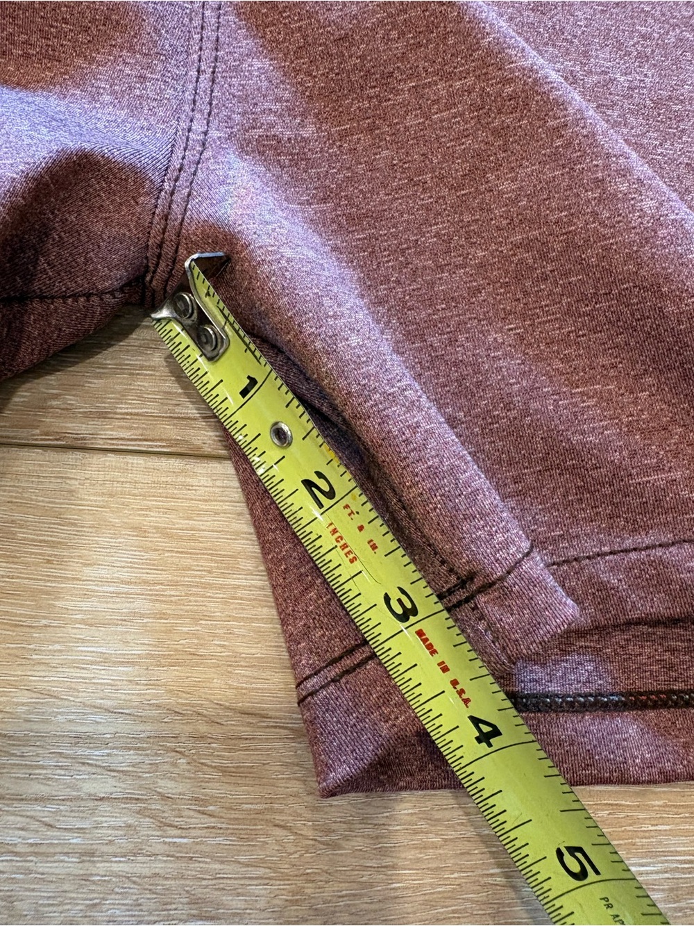 Nike Women's Maroon Stretch High-Waist Spandex- size M - Picture 5 of 7